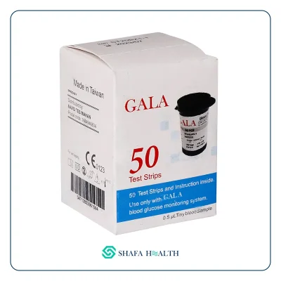 نوار تست قند خون GALA بسته 50 عددی