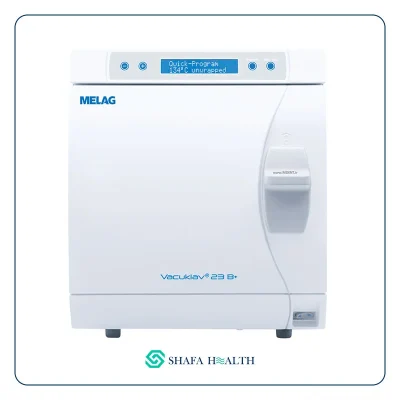 دستگاه اتوکلاو دندانپزشکی 23 لیتری ملاگ کلاس B مدل +Vacuklave B