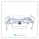 تخت بیمارستانی دو شکن مکانیکی